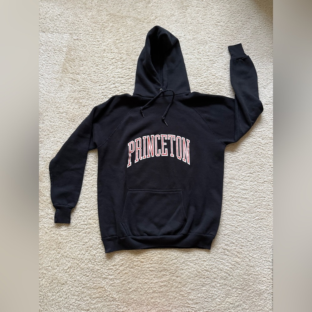 VINTAGE Princeton Black Hoodie